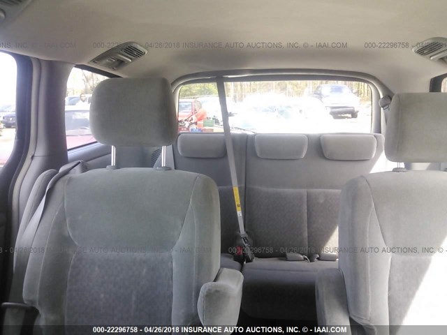 5TDZA23C95S364122 - 2005 TOYOTA SIENNA CE/LE GRAY photo 8