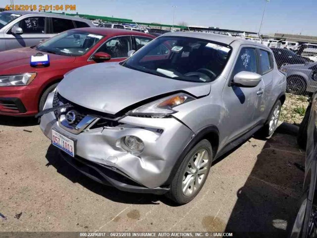 JN8AF5MRXHT705010 - 2017 NISSAN JUKE S/SV/SL/NISMO SILVER photo 14