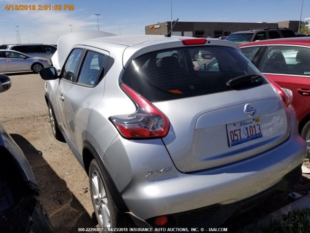 JN8AF5MRXHT705010 - 2017 NISSAN JUKE S/SV/SL/NISMO SILVER photo 16