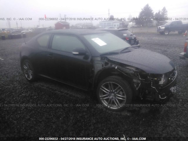 JTKJF5C79D3062793 - 2013 TOYOTA SCION TC 黑色 照片 1