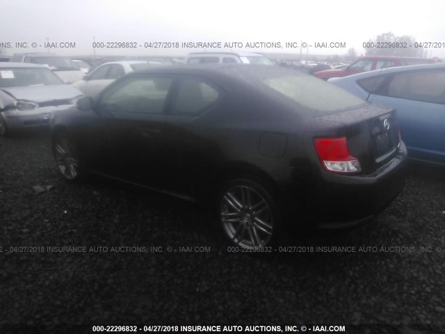 JTKJF5C79D3062793 - 2013 TOYOTA SCION TC 黑色 照片 3
