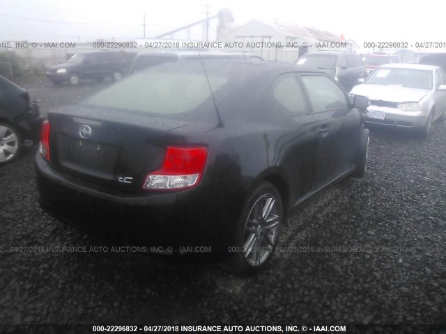 JTKJF5C79D3062793 - 2013 TOYOTA SCION TC 黑色 照片 4