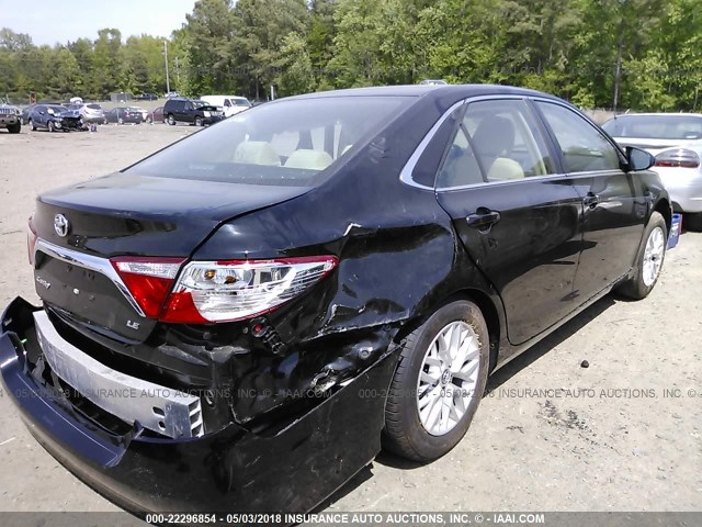 4T4BF1FK1GR555078 - 2016 TOYOTA CAMRY LE/XLE/SE/XSE 黑色 照片 4