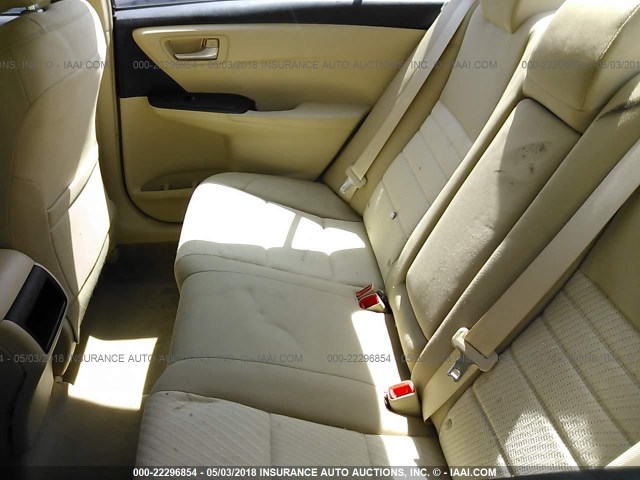 4T4BF1FK1GR555078 - 2016 TOYOTA CAMRY LE/XLE/SE/XSE 黑色 照片 8