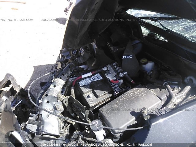 1G11B5SA4DF177728 - 2013 CHEVROLET MALIBU LS შავი ფოტო 10