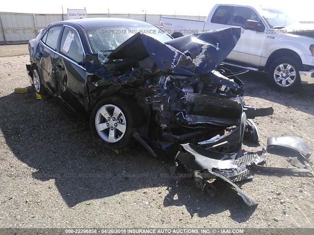 1G11B5SA4DF177728 - 2013 CHEVROLET MALIBU LS შავი ფოტო 6