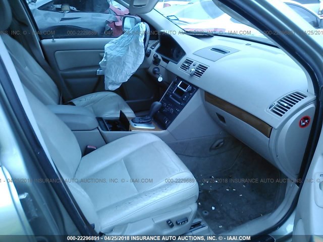YV4CY592161267106 - 2006 VOLVO XC90 GREEN photo 5