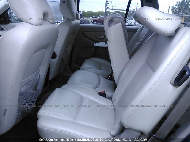 YV4CY592161267106 - 2006 VOLVO XC90 GREEN photo 8