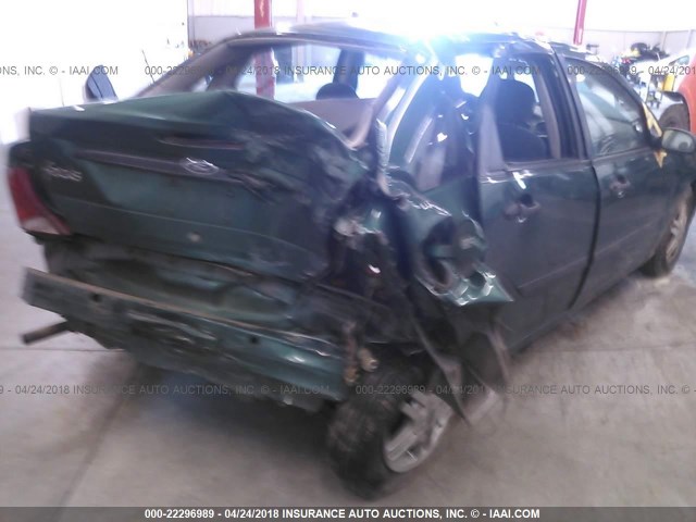 1FAFP33P51W182511 - 2001 FORD FOCUS LX GREEN photo 4