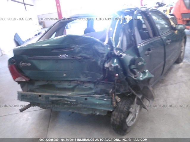 1FAFP33P51W182511 - 2001 FORD FOCUS LX GREEN photo 6