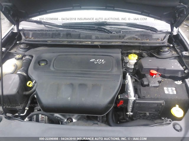 1C3CDFBA9DD322035 - 2013 DODGE DART SXT GRAY photo 10