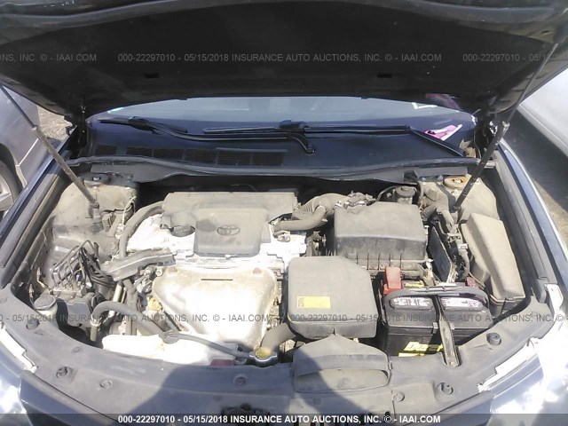 4T1BF1FKXEU861929 - 2014 TOYOTA CAMRY L/SE/LE/XLE 黑色 照片 10