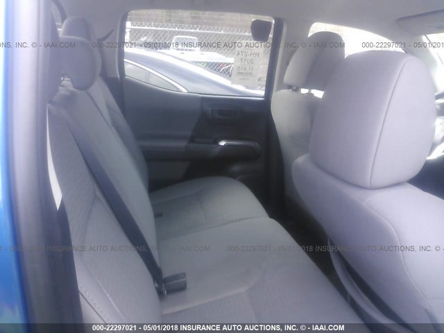 3TMDZ5BNXHM019015 - 2017 TOYOTA TACOMA DBL CAB/SR5/TRD SPORT/OR BLUE photo 8