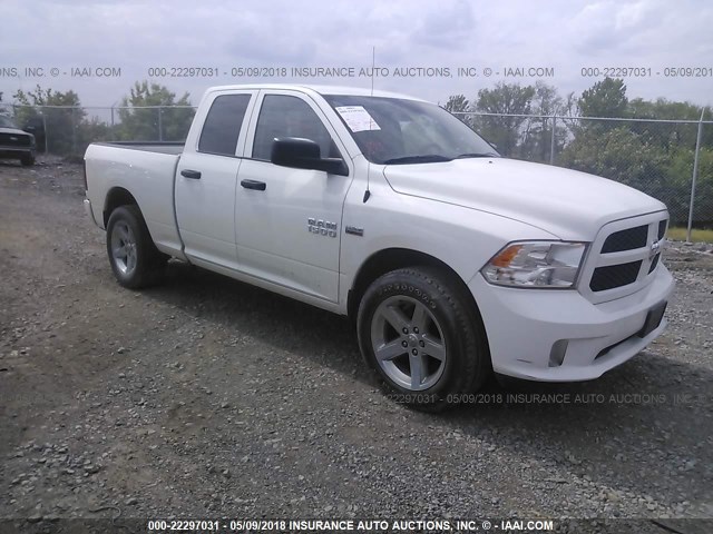 1C6RR7FT4ES312039 - 2014 RAM 1500 ST WHITE photo 1