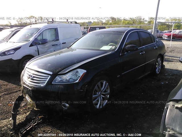 JN1CY0AP2AM911171 - 2010 INFINITI M35 SPORT BLACK photo 2