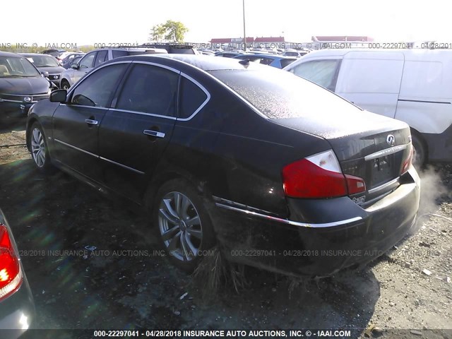 JN1CY0AP2AM911171 - 2010 INFINITI M35 SPORT BLACK photo 3