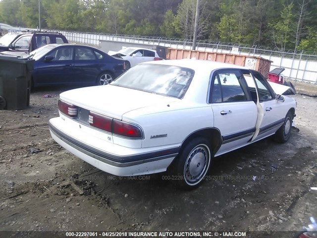 1G4HR53L0NH483067 - 1992 BUICK LESABRE LIMITED WHITE photo 4