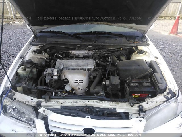 4T1BG22K7WU337096 - 1998 TOYOTA CAMRY CE/LE/XLE 白色 照片 10
