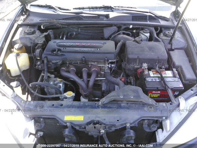 4T1BE32K73U249866 - 2003 TOYOTA CAMRY LE/XLE/SE ლურჯი ფოტო 10