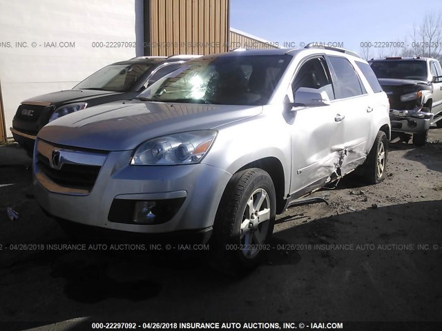 5GZEV23D39J121788 - 2009 SATURN OUTLOOK XR ვერცხლისფერი ფოტო 2