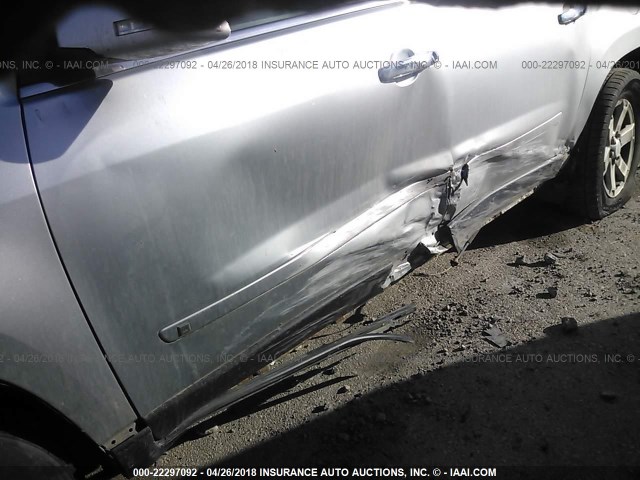 5GZEV23D39J121788 - 2009 SATURN OUTLOOK XR ვერცხლისფერი ფოტო 6