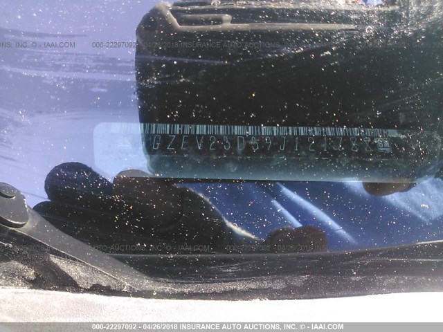 5GZEV23D39J121788 - 2009 SATURN OUTLOOK XR ვერცხლისფერი ფოტო 9