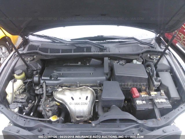 4T1BE46K29U382365 - 2009 TOYOTA CAMRY SE/LE/XLE BLACK photo 10