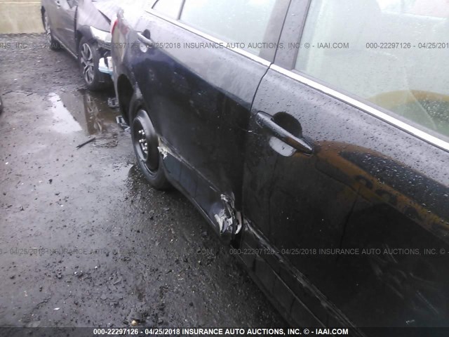 4T1BE46K29U382365 - 2009 TOYOTA CAMRY SE/LE/XLE BLACK photo 6