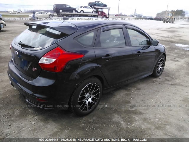 1FADP3L91DL243447 - 2013 FORD FOCUS ST BLACK photo 4