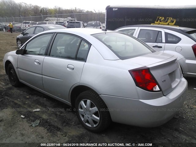 1G8AJ55F46Z166595 - 2006 SATURN ION LEVEL 2 Gümüş foto 3