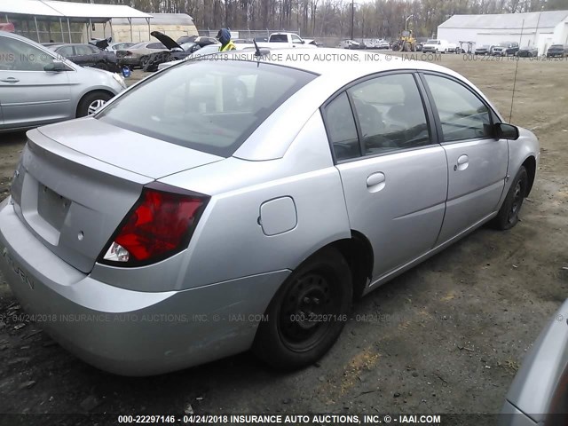 1G8AJ55F46Z166595 - 2006 SATURN ION LEVEL 2 SILVER photo 4