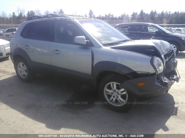 KM8JN72DX6U299962 - 2006 HYUNDAI TUCSON GLS/LIMITED SILVER photo 1