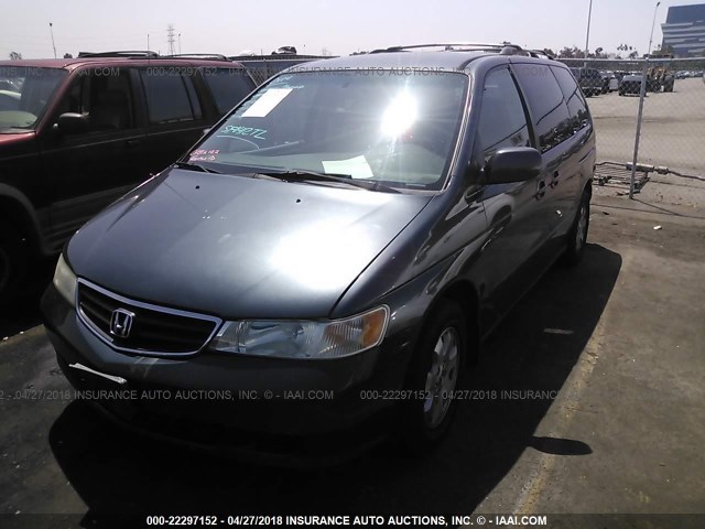 5FNRL18053B107785 - 2003 HONDA ODYSSEY EXL ნაცრისფერი ფოტო 2