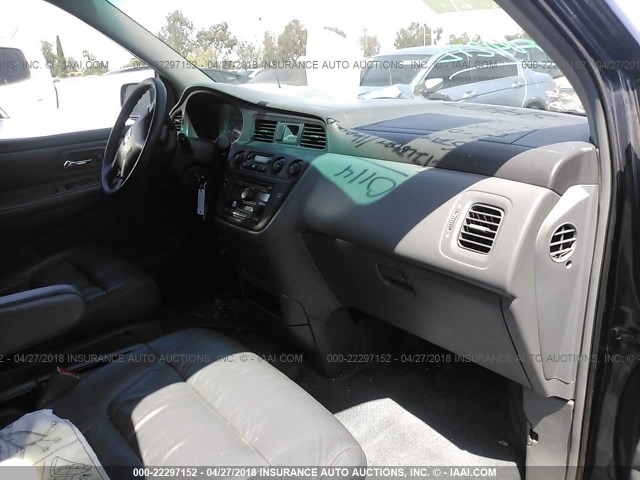 5FNRL18053B107785 - 2003 HONDA ODYSSEY EXL ნაცრისფერი ფოტო 5
