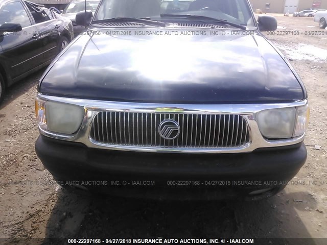 4M2ZU52P3WUJ10491 - 1998 MERCURY MOUNTAINEER  BLACK photo 6