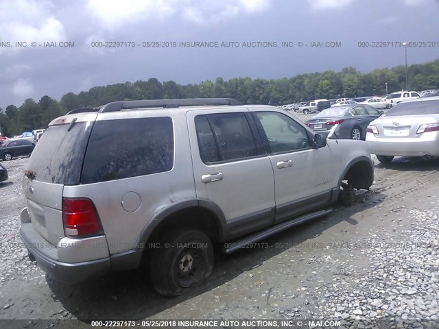 1FMZU63K45UA45004 - 2005 FORD EXPLORER XLT/XLT SPORT/NBX 银色 照片 4