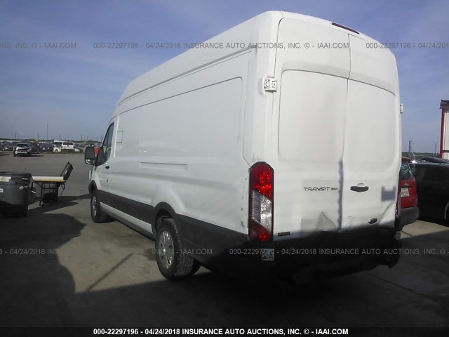 1FTBW3XM1GKA11539 - 2016 FORD TRANSIT T-350 WHITE photo 3