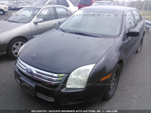 3FAFP06Z26R145499 - 2006 FORD FUSION S BROWN photo 2
