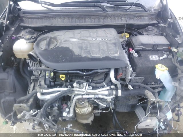 1C4PJMBS9FW521418 - 2015 JEEP CHEROKEE TRAILHAWK BLACK photo 10