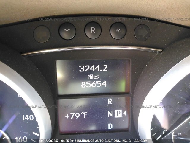 4JGBB8GB5BA737003 - 2011 MERCEDES-BENZ ML 350 4MATIC BLUE photo 7