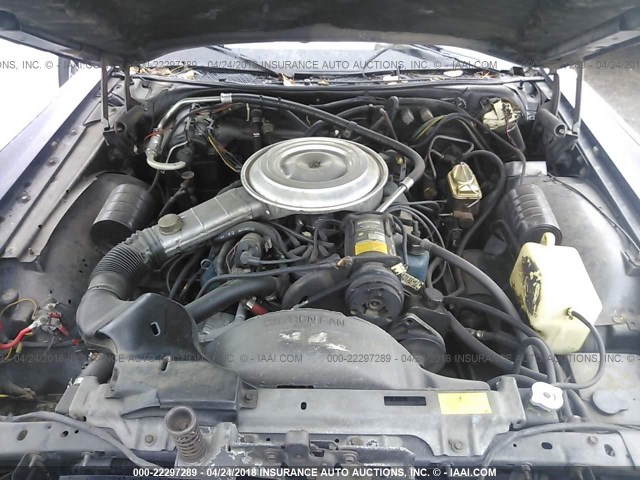 9Y82S718828 - 1979 LINCOLN CONTINENTAL  BLUE photo 10