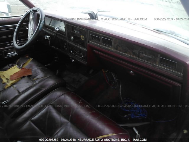 9Y82S718828 - 1979 LINCOLN CONTINENTAL  BLUE photo 5