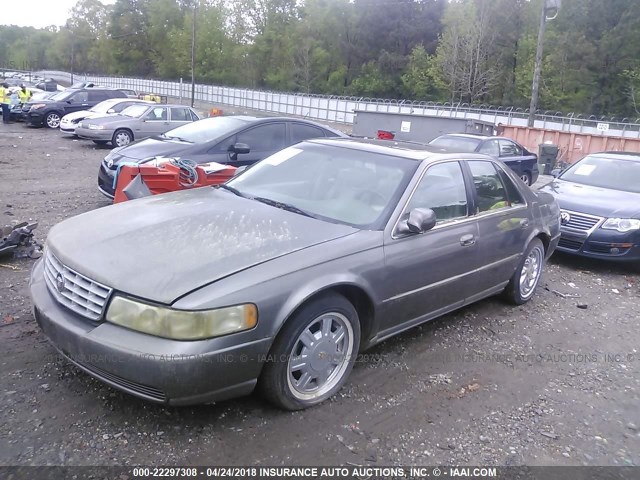 1G6KS54Y4WU923120 - 1998 CADILLAC SEVILLE SLS TAN photo 2