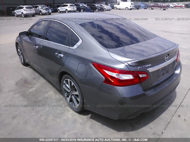 1N4BL3AP3GC171658 - 2016 NISSAN ALTIMA 3.5SL/3.5 SR GRAY photo 3