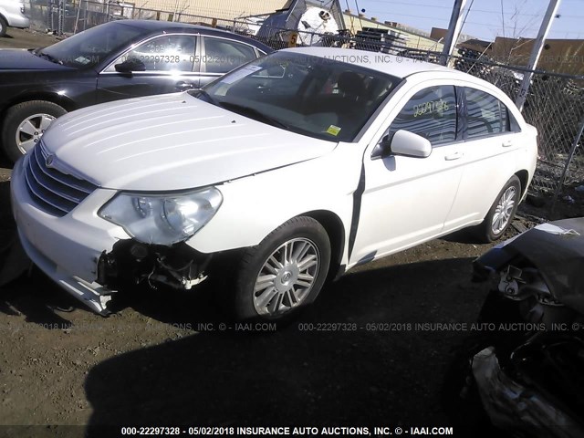 1C3LC56R77N570778 - 2007 CHRYSLER SEBRING TOURING WHITE photo 2