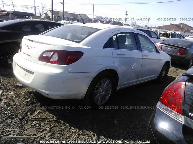 1C3LC56R77N570778 - 2007 CHRYSLER SEBRING TOURING WHITE photo 4