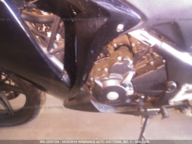 MLHMC4101D5301915 - 2013 HONDA CBR250 R BLACK photo 9