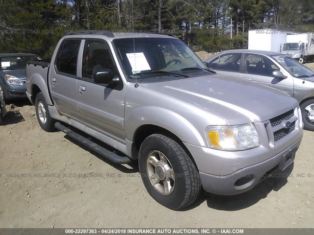 1FMZU77E33UA07796 - 2003 FORD EXPLORER SPORT TR  SILVER photo 1