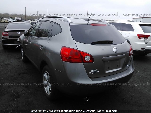 JN8AS58VX9W438857 - 2009 NISSAN ROGUE S/SL GRAY photo 3