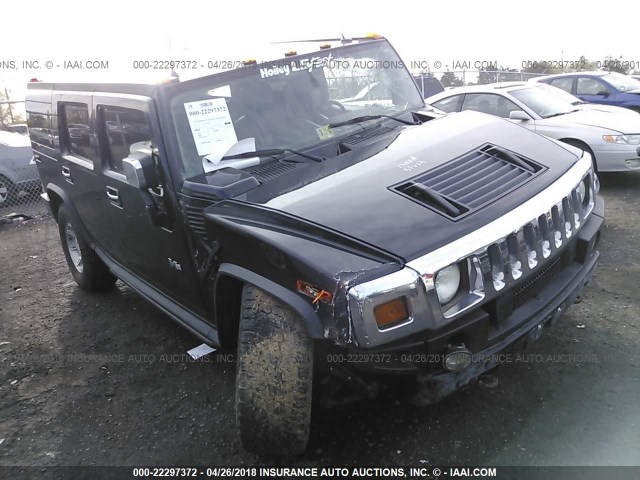 5GRGN23U43H134167 - 2003 HUMMER H2 BLACK photo 1